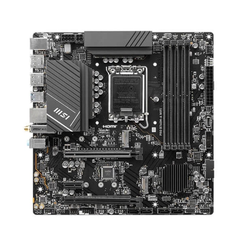 Msi Pro B760M-A Wifi DDR5 Motherboard
